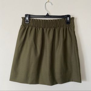 J.Crew Olive Skirt